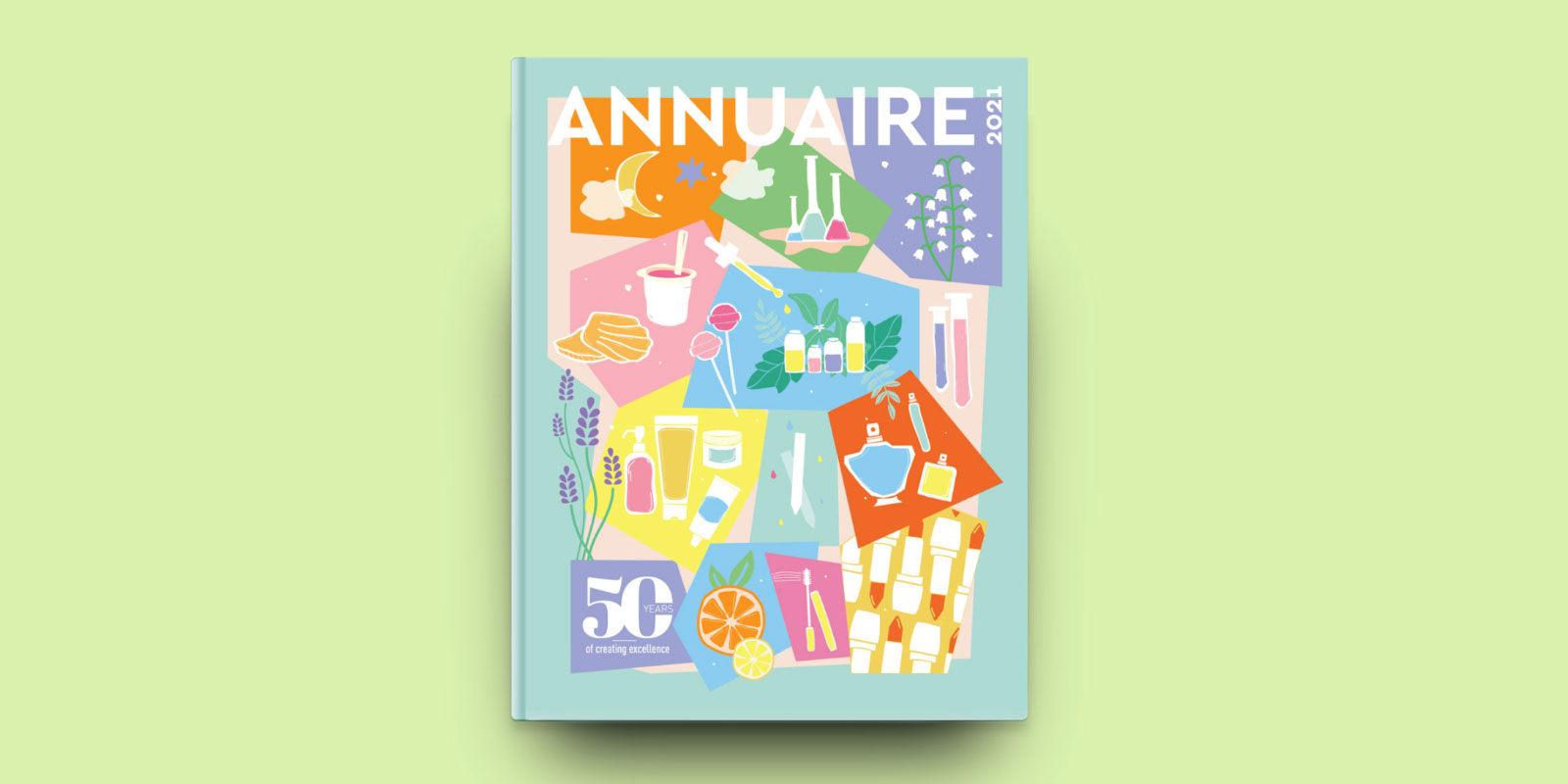 Couverture illustrée de l’Annuaire 2021